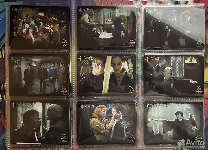 Карточки Гарри Поттер оригинальные