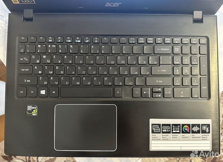 Acer Core i7 7500U,16Gb,256+1000Gb,GTX950M 2Gb