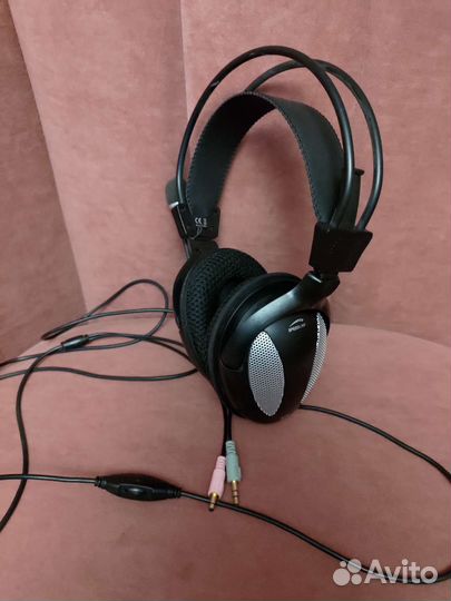 Наушники проводные Speedlink с микрофоном