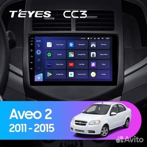 Teyes CC3 Chevrolet Aveo 2 2011-2015