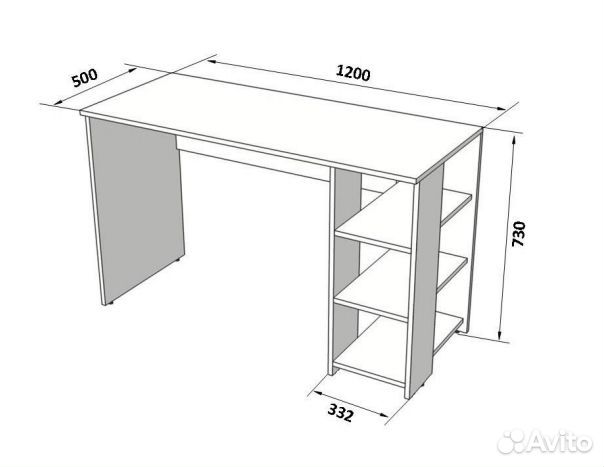 Компьютерный стол новый