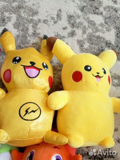 Пикачу мягкие игрушки