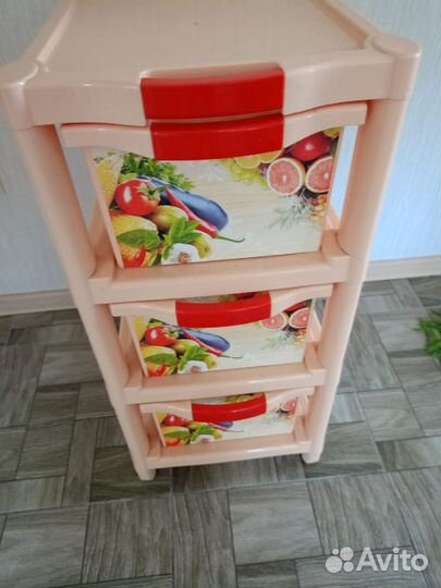 Этажерка пластиковая