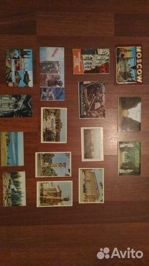 Старые открытки / карточки почтовые наборы и без