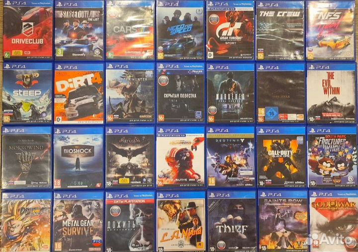 Лучшие Игры Sony PS4 (PlayStation4)