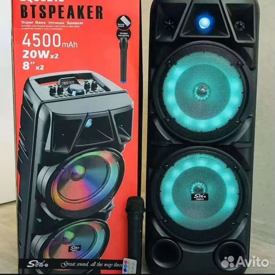 Большая Блютуз колонка