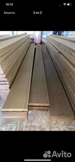 Термоясень террасная доска PIL-1748