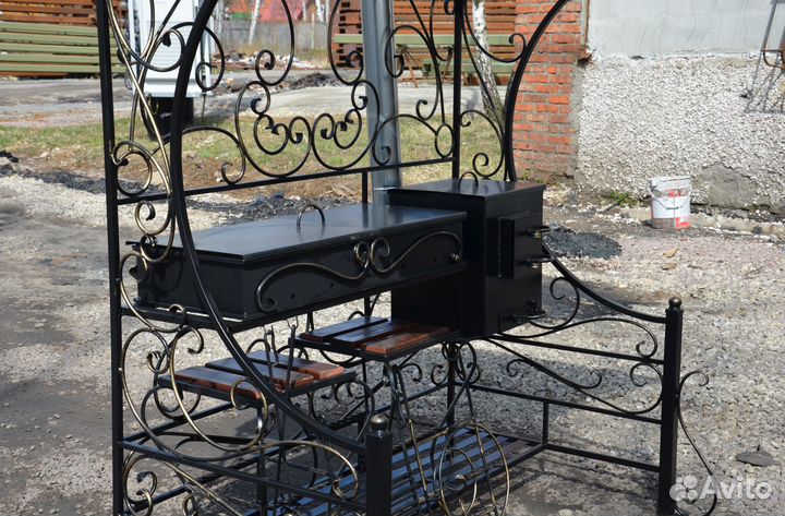 Мангал с производства