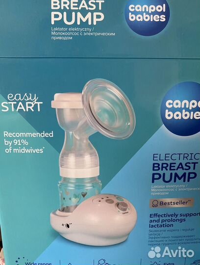 Молокоотсос электрический Canpol Babies EasyStart