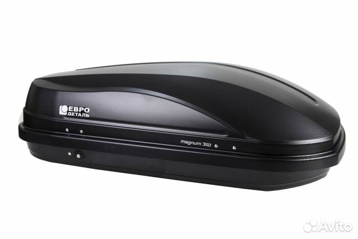 Автобокс (быстросъем) ED Magnum 350 черный карбон