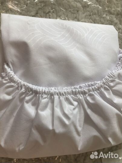 Наматрасник в детскую кроватку непромокаемый