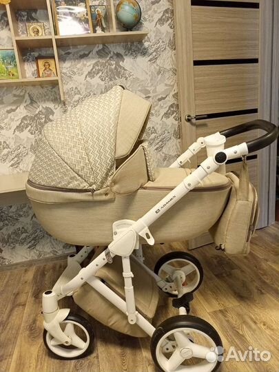 Коляска 2 в 1 adamex luciano