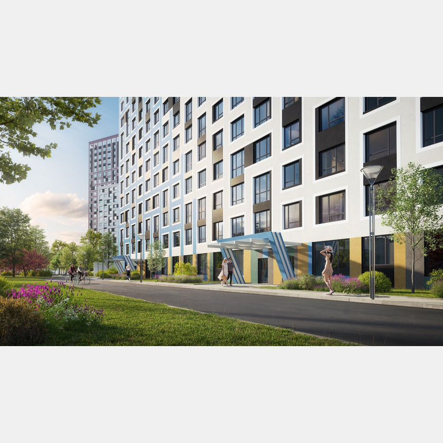 1-к. квартира, 37 м², 9/22 эт.