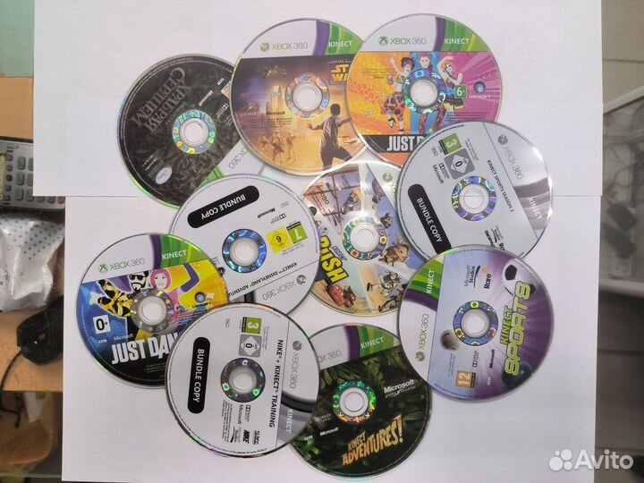 Kinect для xbox 360 +10 Дисков