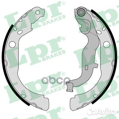 Колодки тормозные барабанные 01131