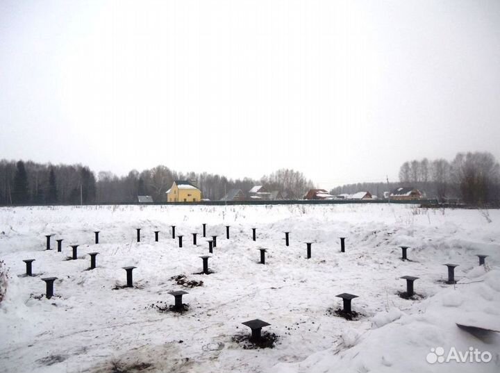 Фундамент на сваях. Гарантия от производителя