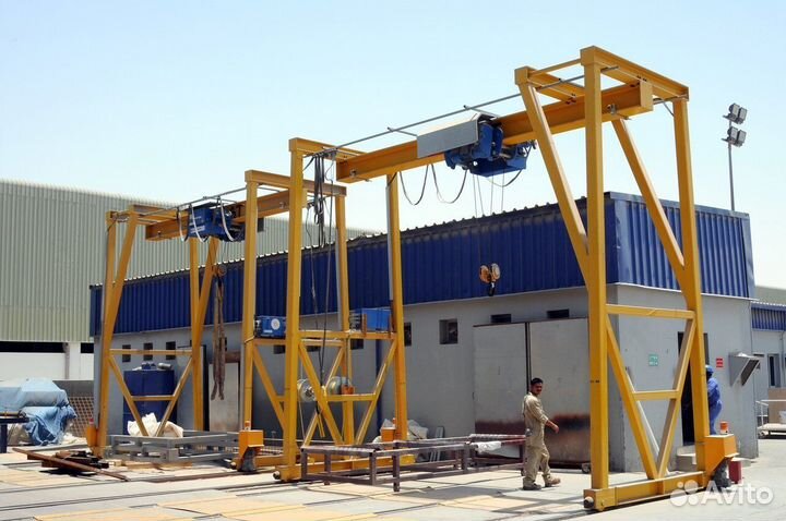Надёжный козловой кран в лизинг