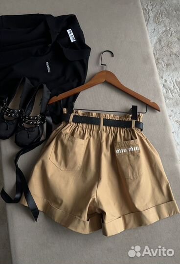 Шорты миу миу