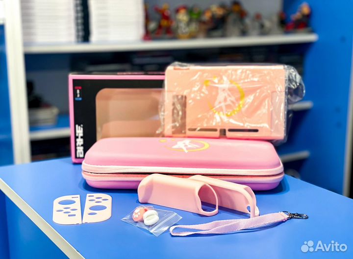 Чехол для nintendo switch сейлор мун (новый)
