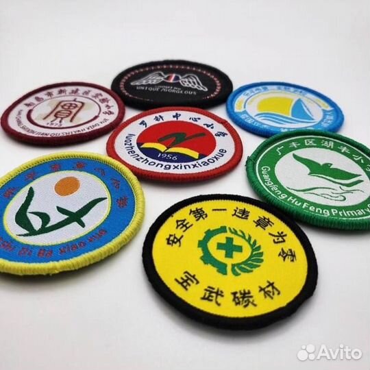 Жаккардовые этикетки