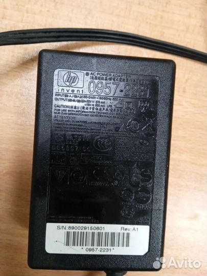Блок питания для принтера hp