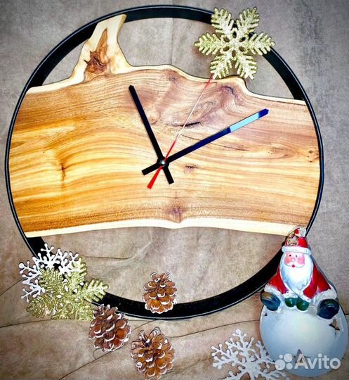 Часы настенные в стиле лофт