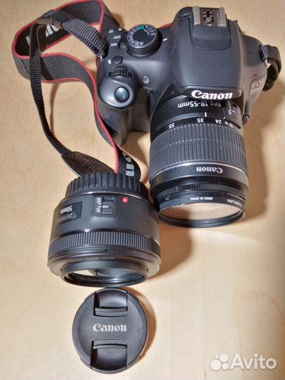 Зеркальный фотоаппарат canon