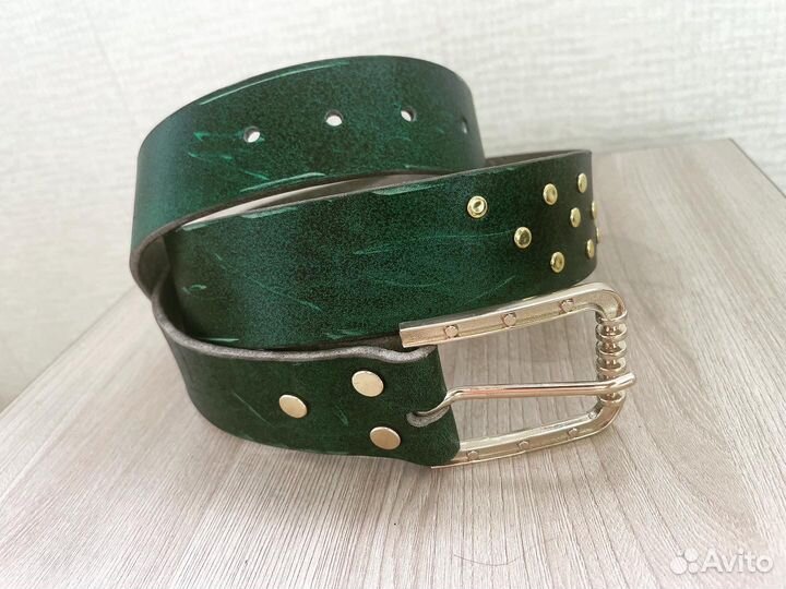 Ремень женский кожаный