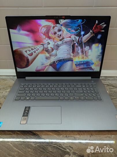 Игровой Новый Lenovo i3-1115G4-4ядра/SSD/IPS17/8