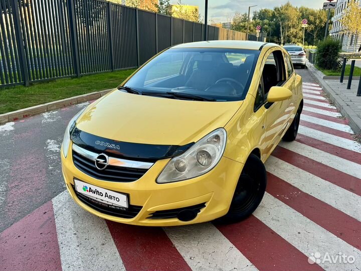 Opel Corsa 1.2 МТ, 2007, 212 645 км