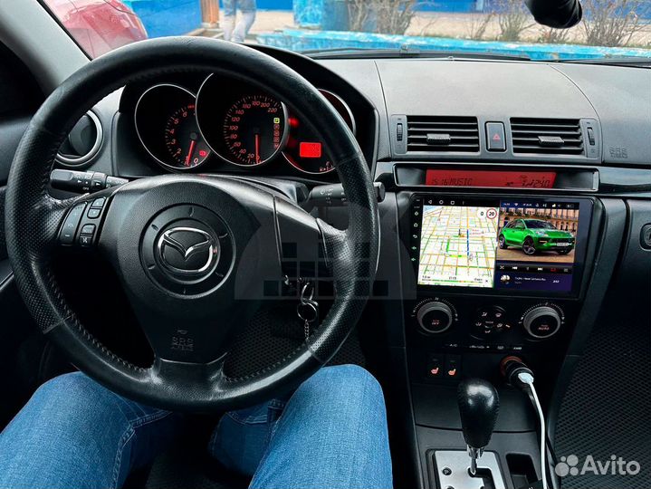 Магнитола 3.32 qled Mazda 3 BK 2003-2008