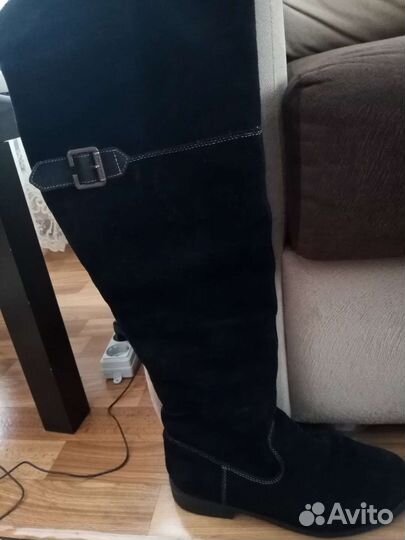 Сапоги ботфорды