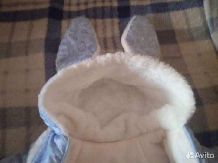 Теплый конверт на выписку и улицу