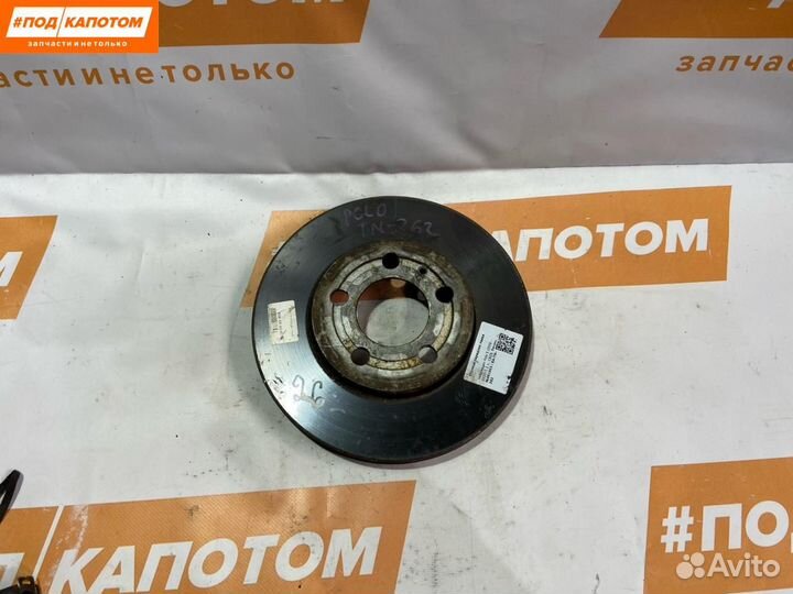 Диск тормозной передний Volkswagen Polo 5