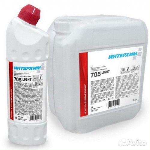 Кислотный чистящий гель 5л -Интерхим 705