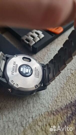 Часы Garmin fenix 6x pro solar titanium