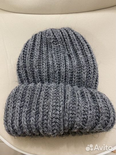 Шапка зимняя женская вязанная