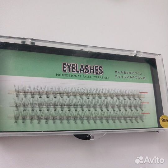Накладные ресницы пучки