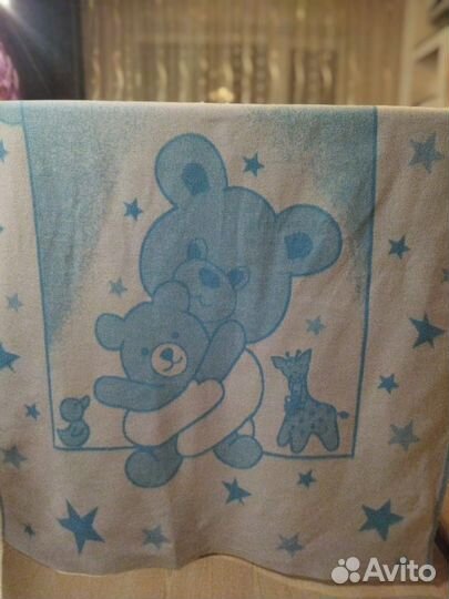 Продаю детское байковое одеяло