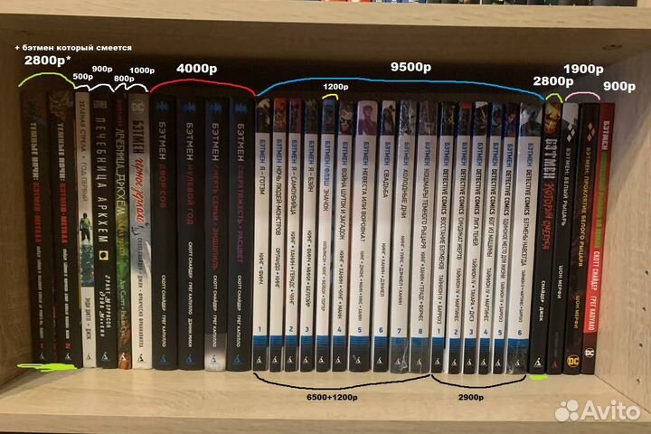 Большая коллекция комиксов DC, Marvel и другие