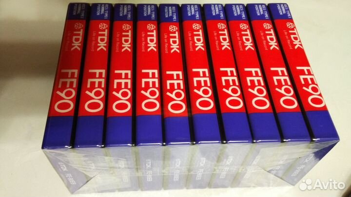 Аудиокассета TDK FE-90EB