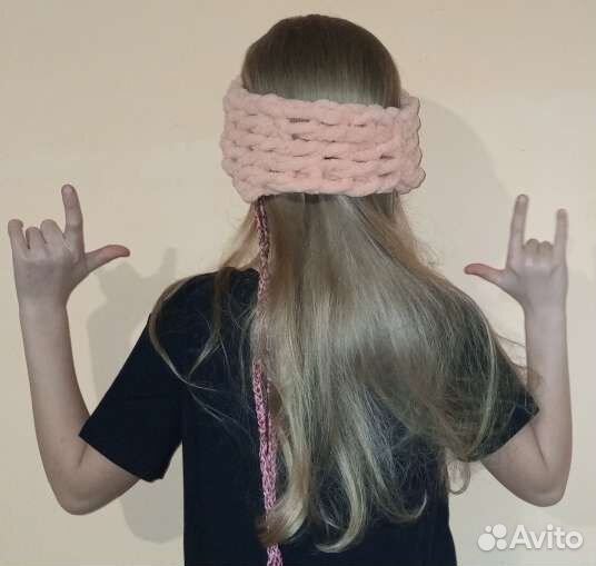 Повязка на голову для девочки