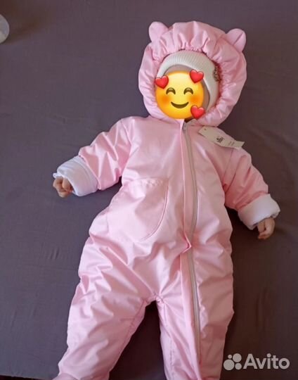 Комбинезон демисезонный 74