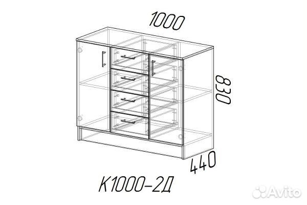 Комод К1000