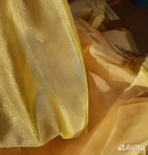 Короткий(тюль)на ленте новый