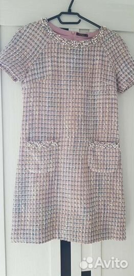 Платье со стразами xs
