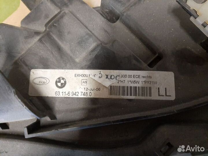 Фара правая BMW 3 E90 05 - 08 г