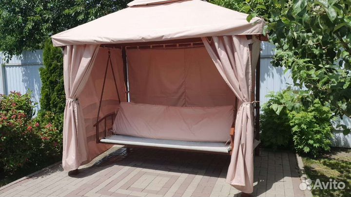 Уличные шторы для беседки веранды Оксфорд