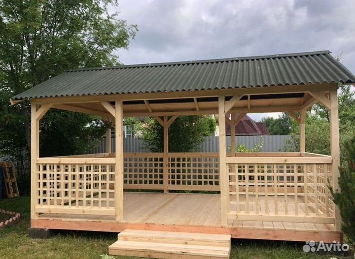 Беседка под ключ