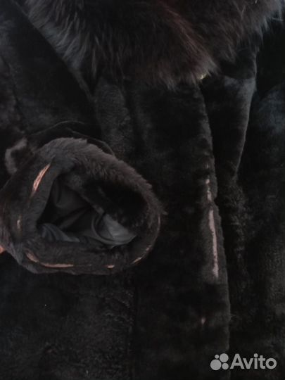 Шуба мутоновая женская Полушубок р.60